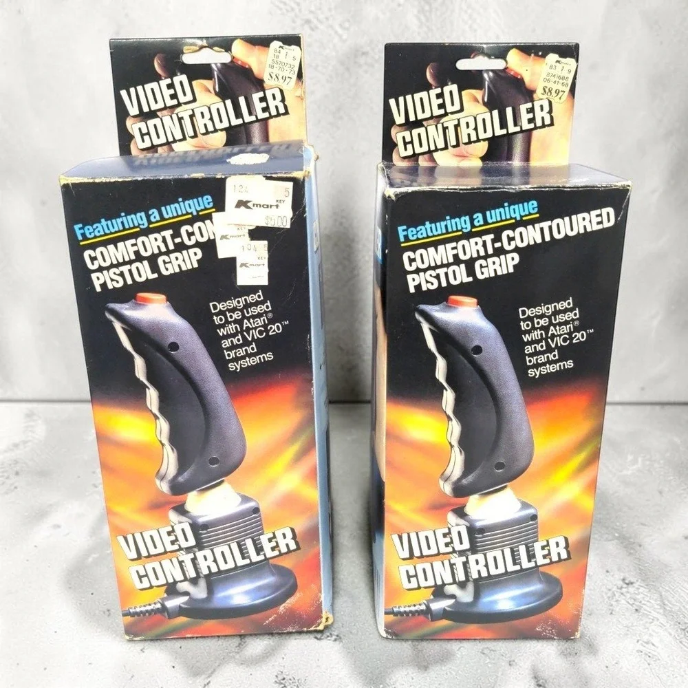 VTG RGA International Video Controller RGA1170 Joysticks Pair Atari VIC 20 Kmart